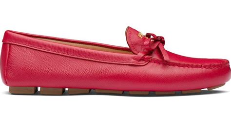 prada platform loafers women's|Prada bow detail loafers.